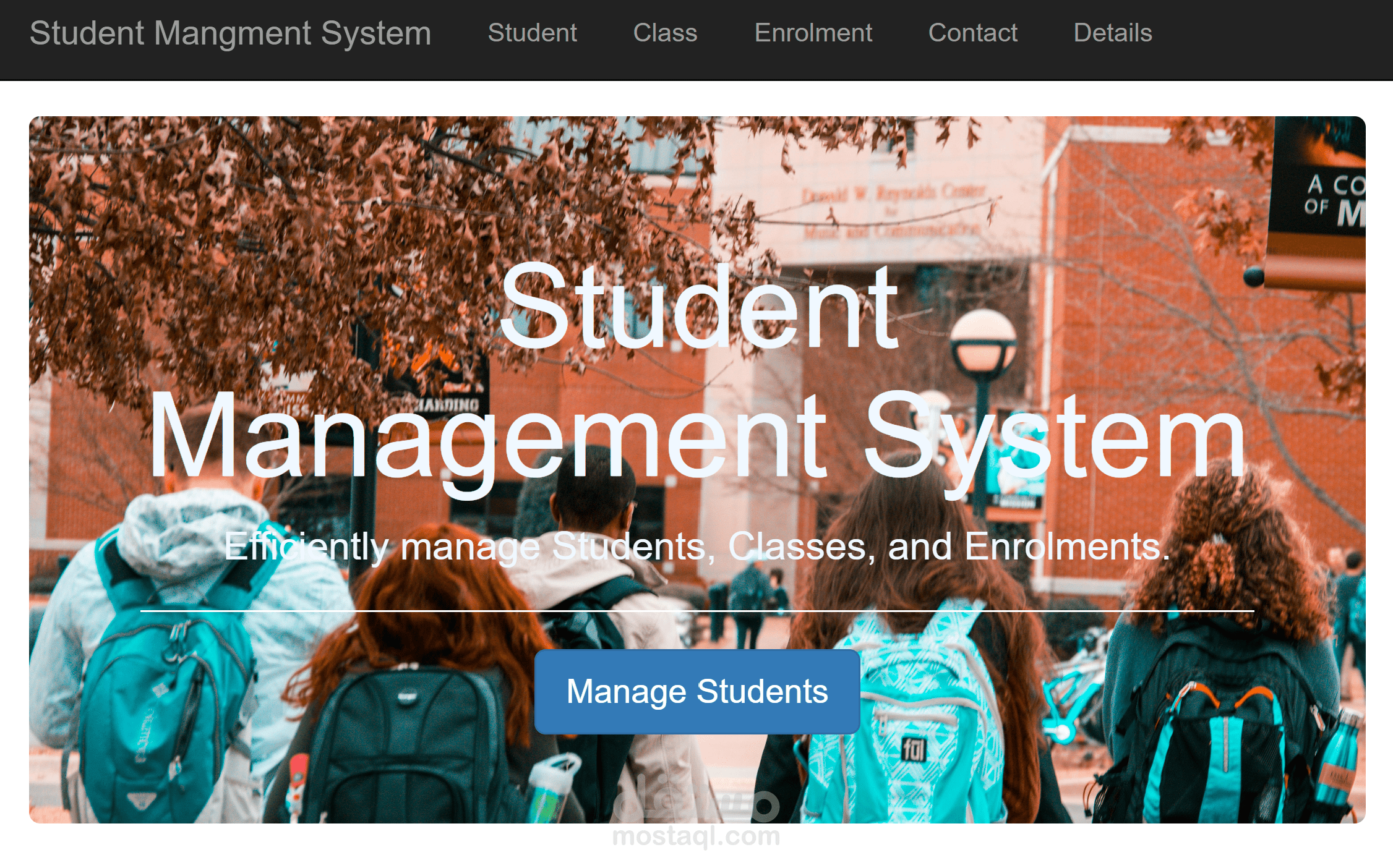 Student Manegment System