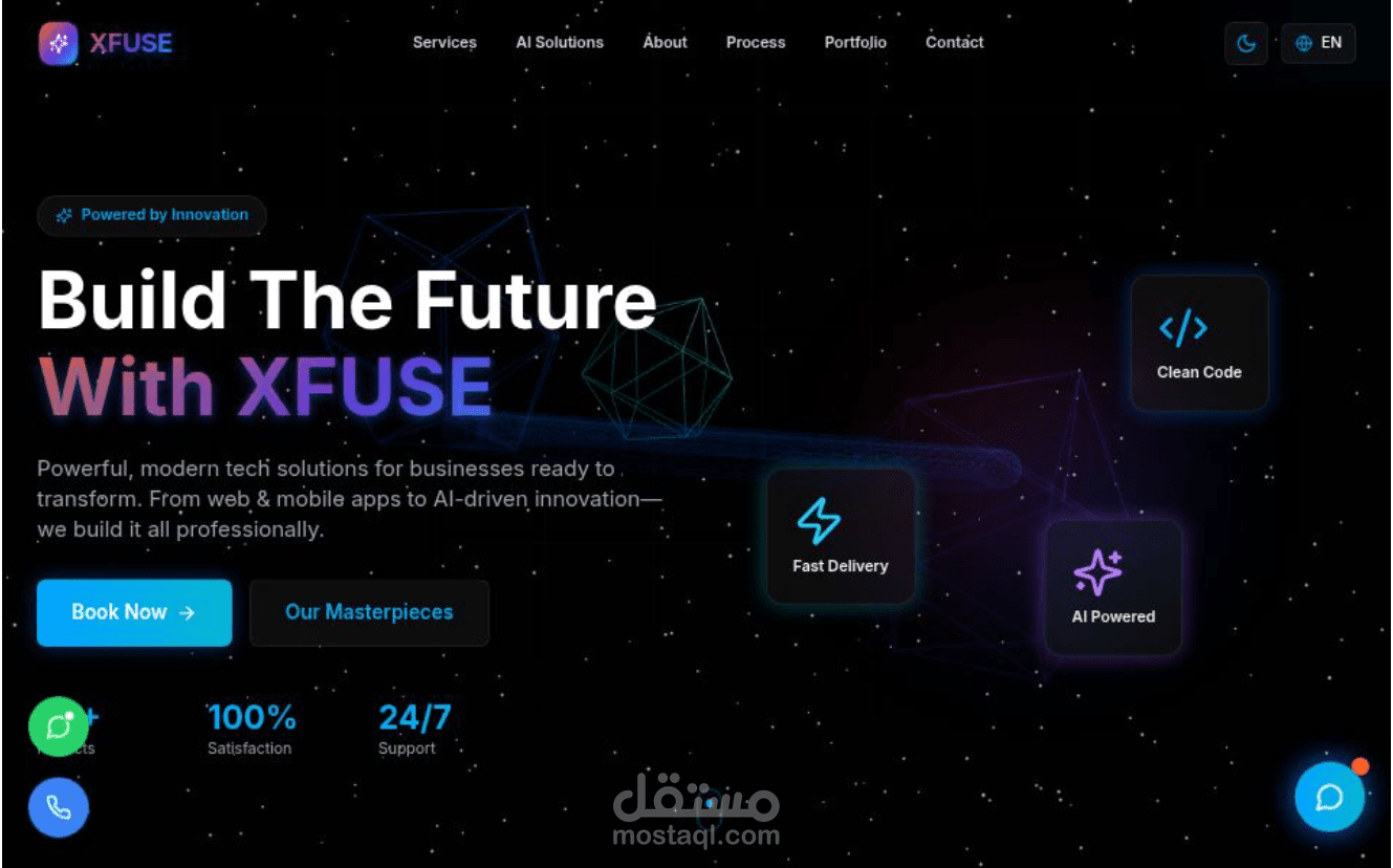 XFUSE – Website & Digital Solutions Platform
