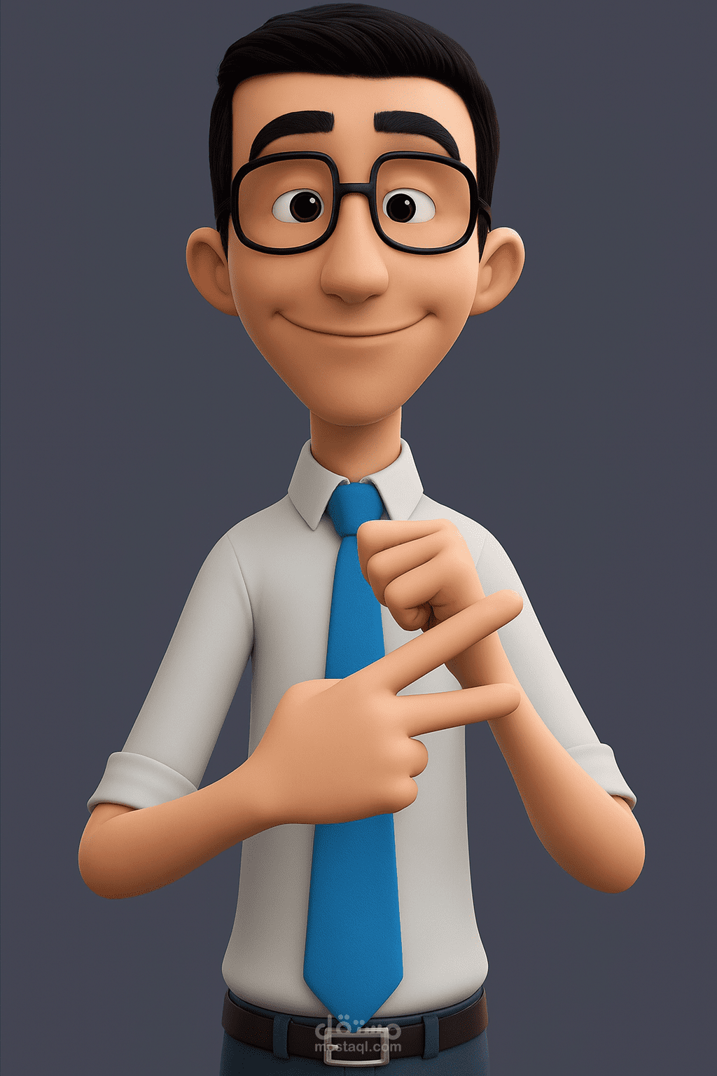تصميم فيديو تهنئة بعيد الميلاد بلغة الإشارة للصمّ والبكم