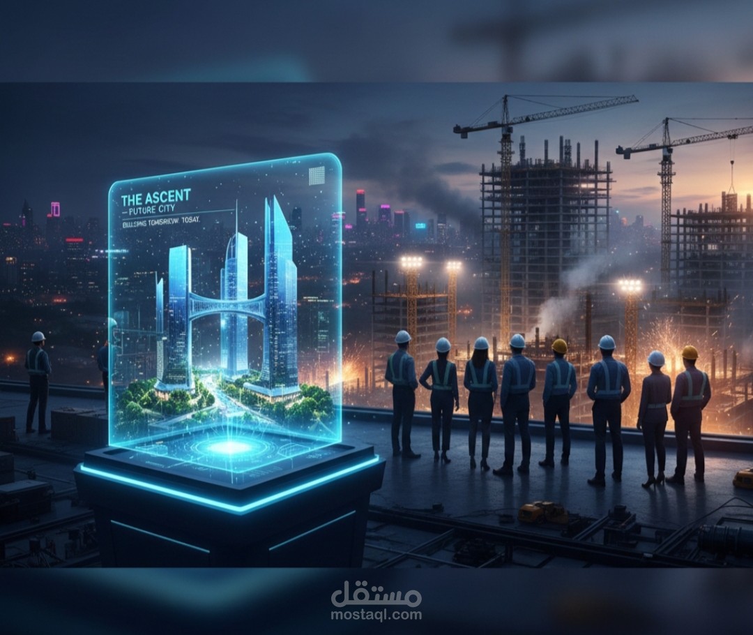 "إخراج فني متطور: مستقبل البناء في 5 ثوانٍ"