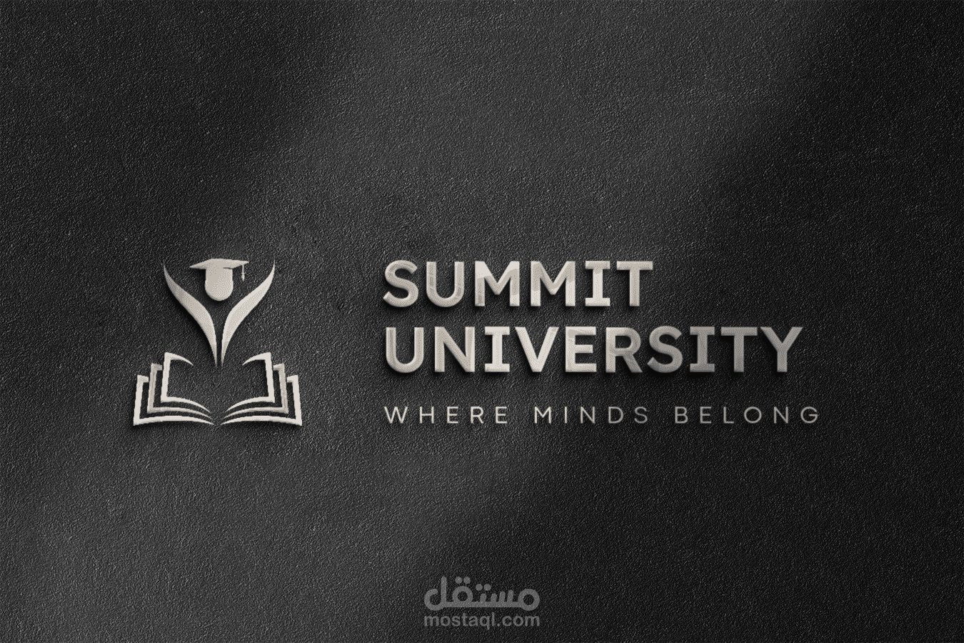 تصميم هوية بصرية متكاملة وشعار لجامعة Summit University