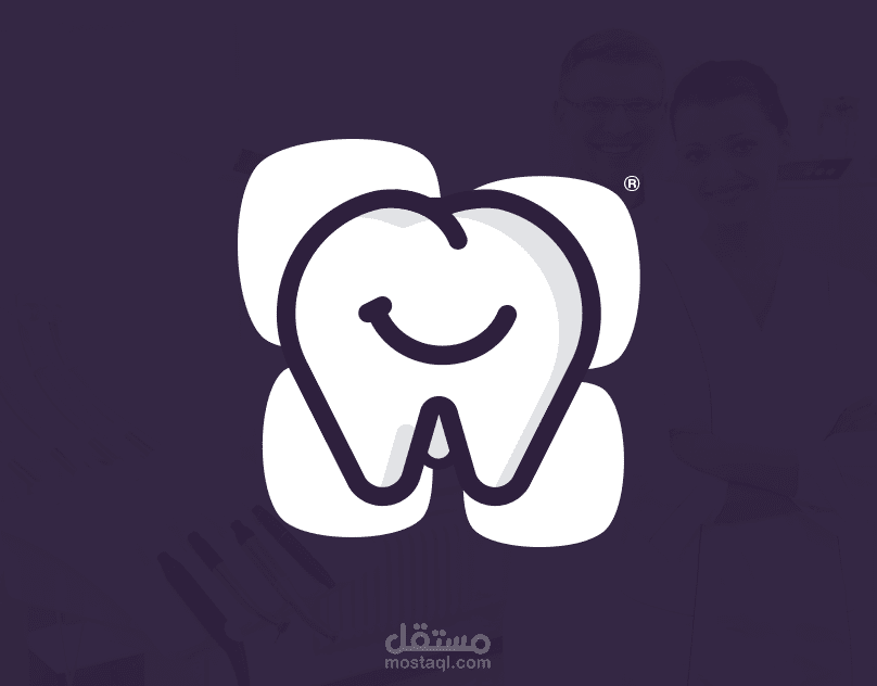 لوجو وهوية بصرية لعيادة أسنان