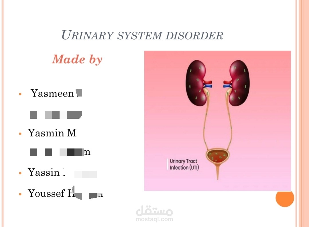 تنظيم وإعداد عرض PowerPoint لمحتوى طبي أكاديمي