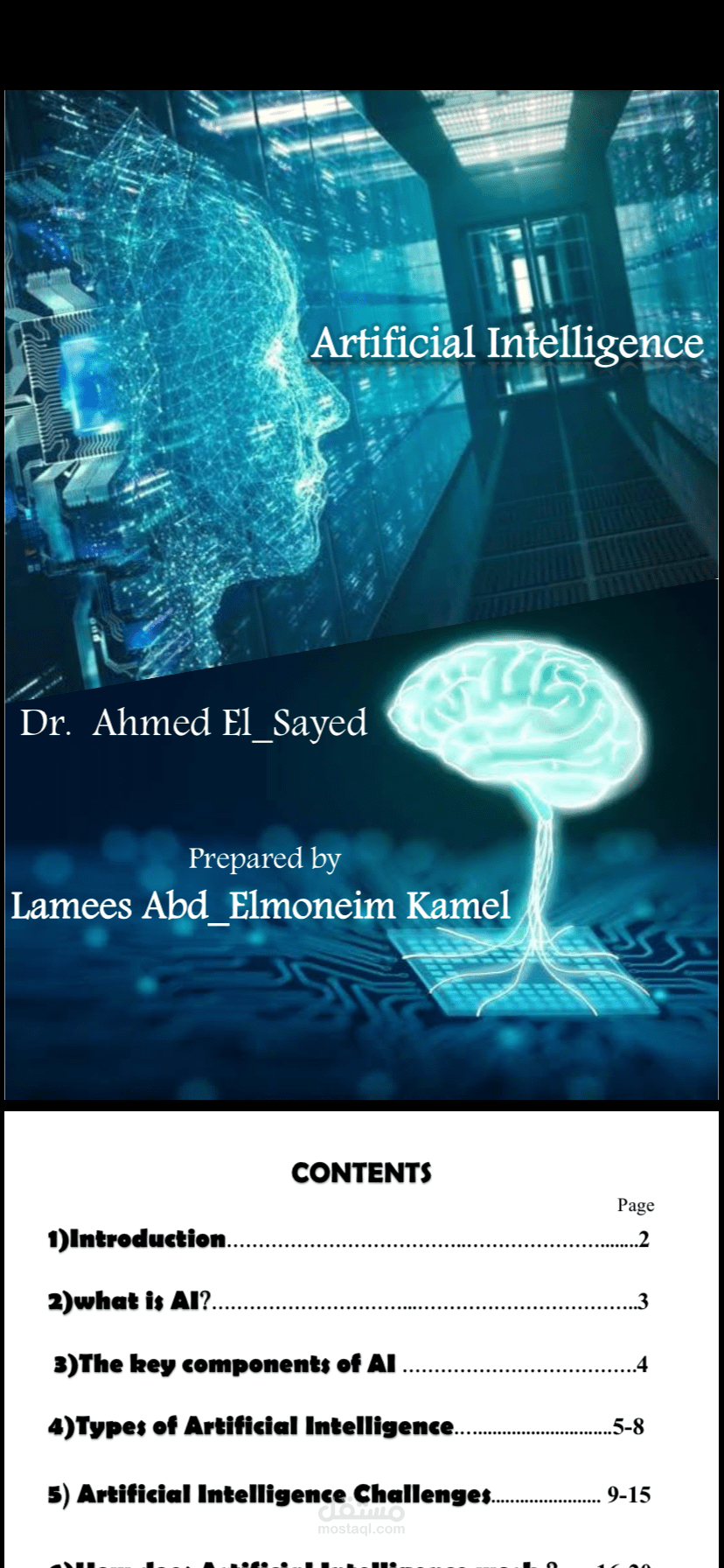 إعداد أبحاث وتقارير احترافية بصياغة دقيقة وتنسيق ممتاز