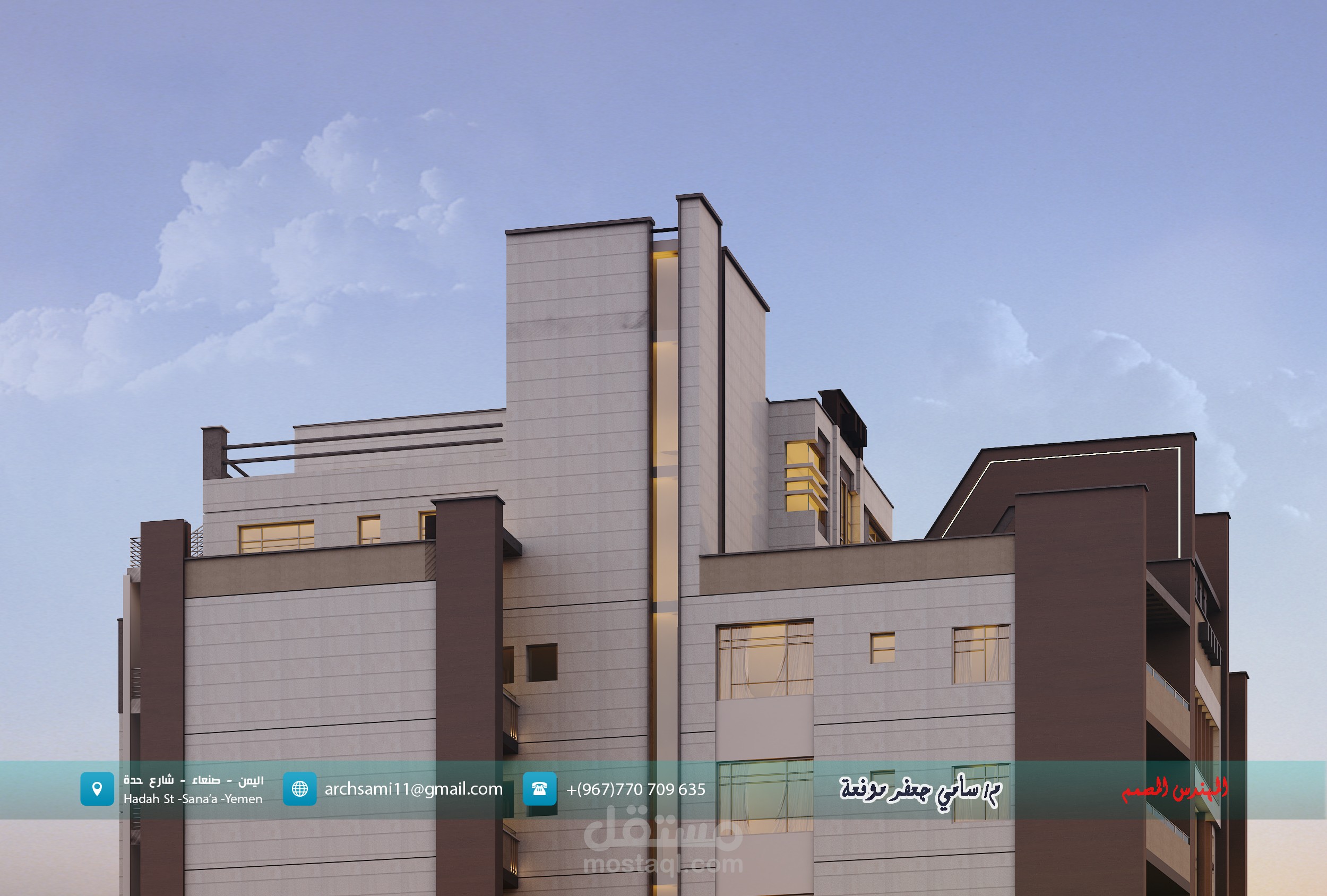 تصاميم متكاملة لفندق