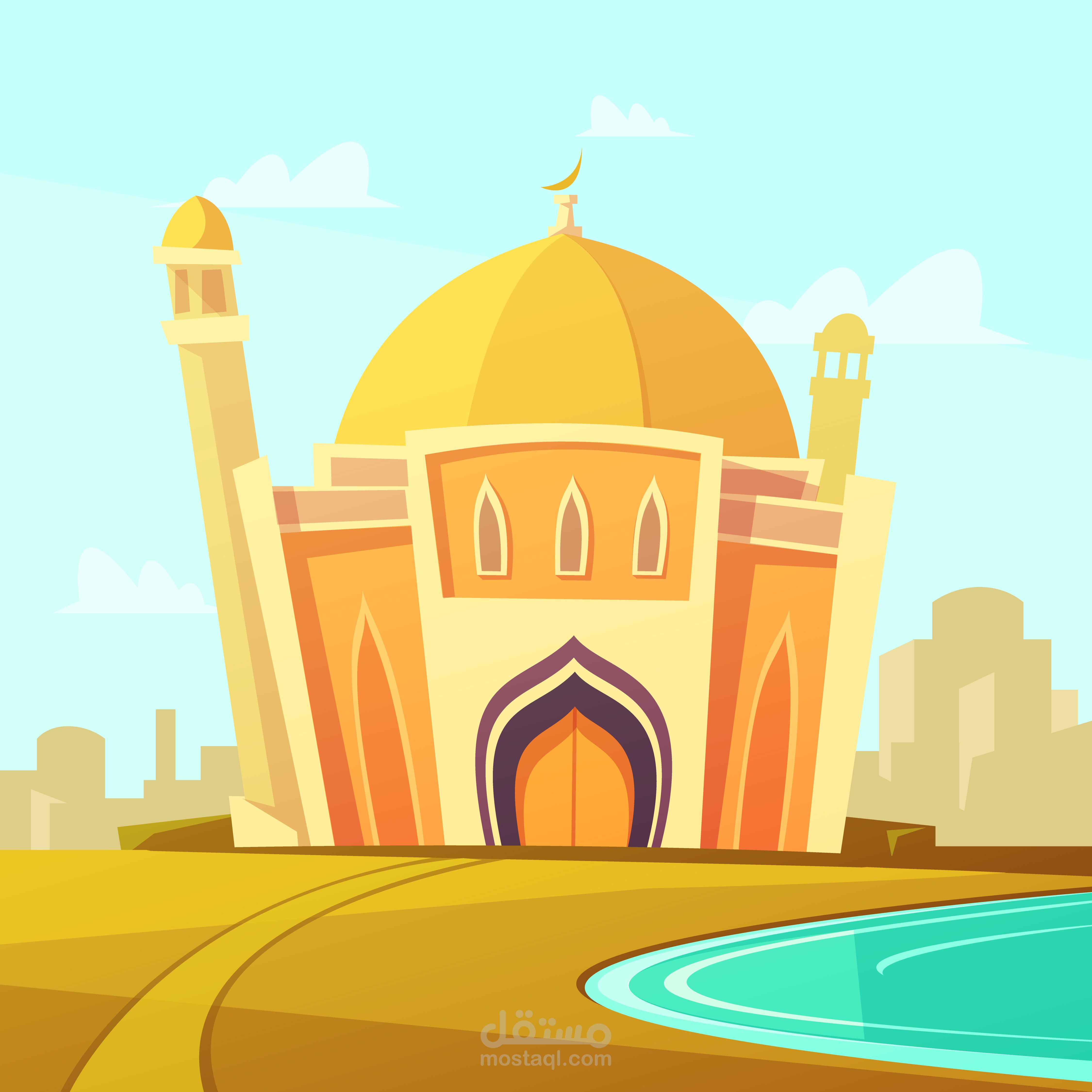 مواقيت الصلاة لجمهورية مصر العربية