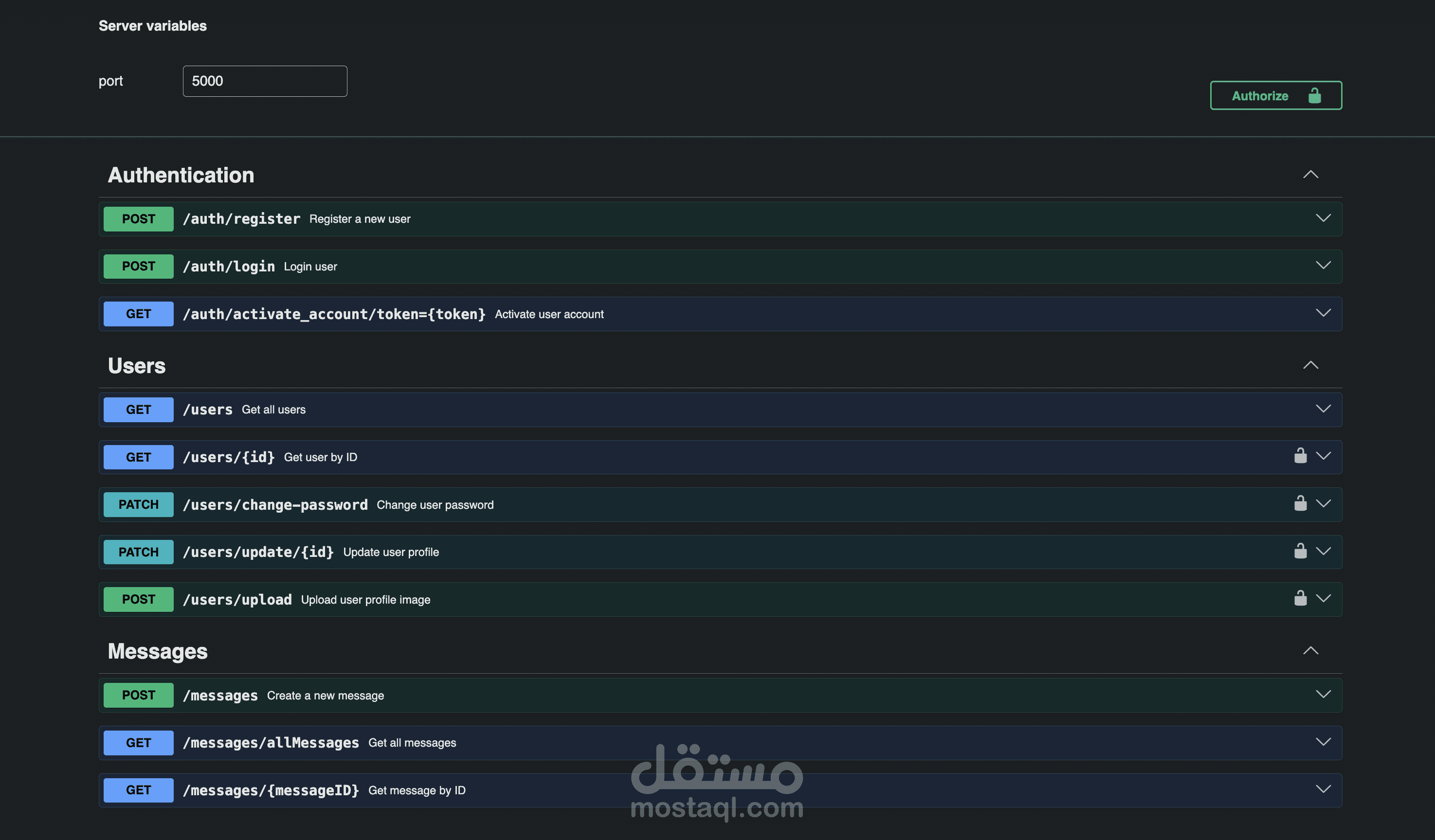 Secure RESTful API with JWT Authentication & Role-Based Access Control