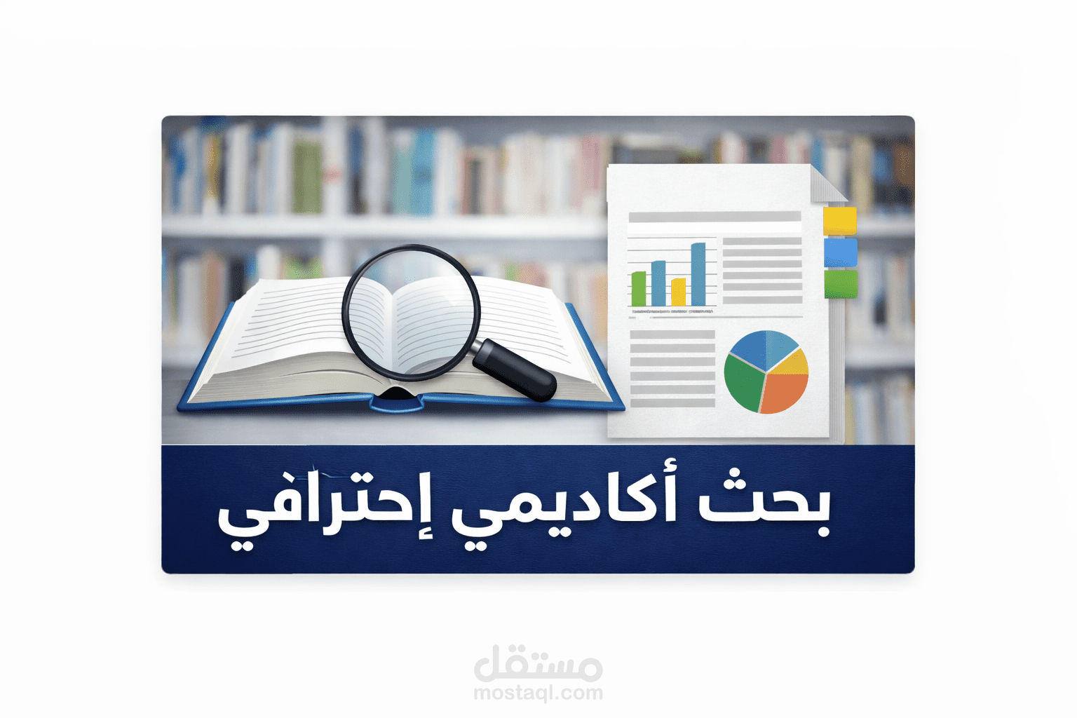 إعداد بحث أكاديمي متكامل وفق المنهج العلمي