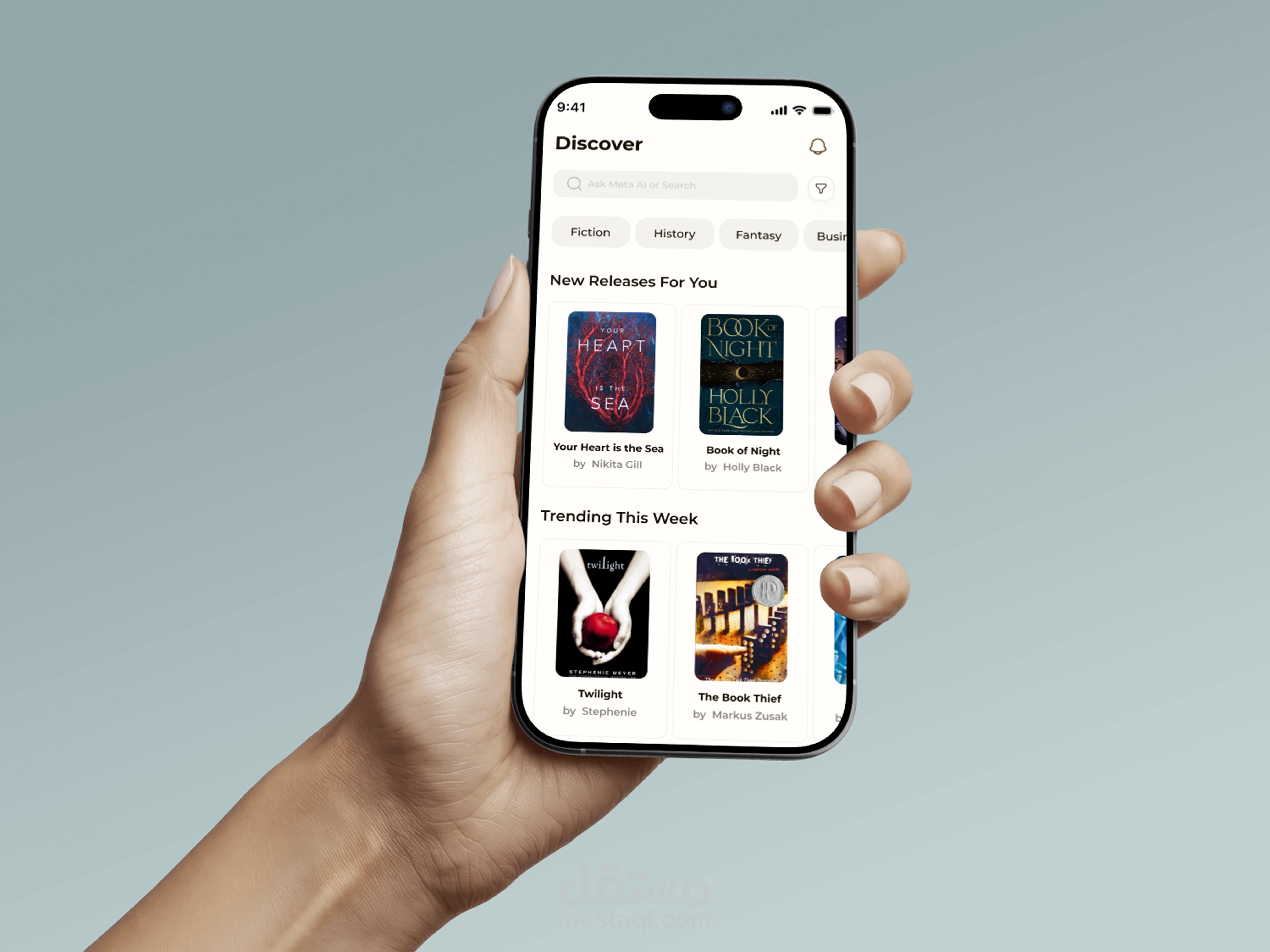 إعادة تصميم تطبيق Goodreads لتحسين تجربة القراءة