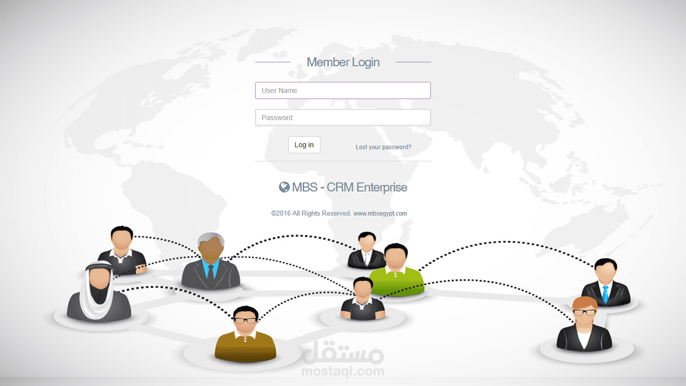 تطوير نظام CRM و Sales Management متكامل لإدارة العملاء والعمليات التجارية (ASP.NET)