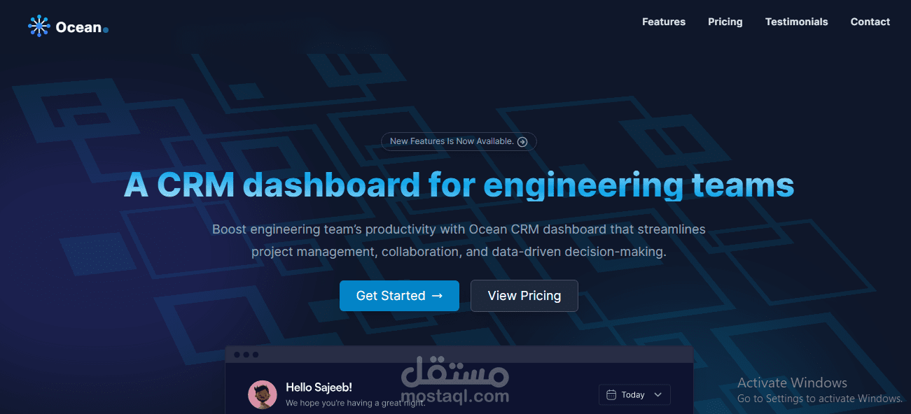 صفحة هبوط تجذب العملاء المحتملين - Landing Page