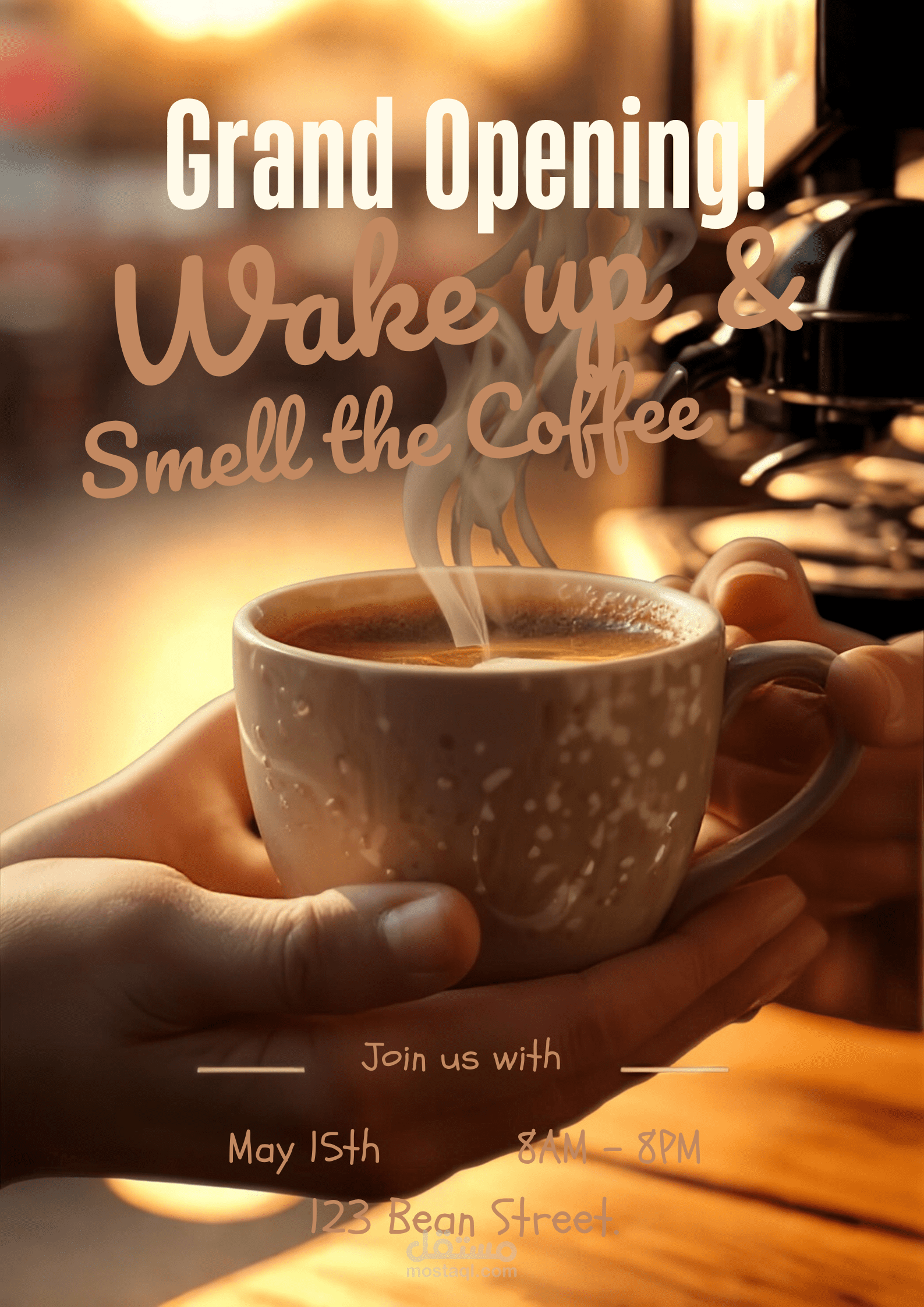 منشور افتتاحية كوفي شوب