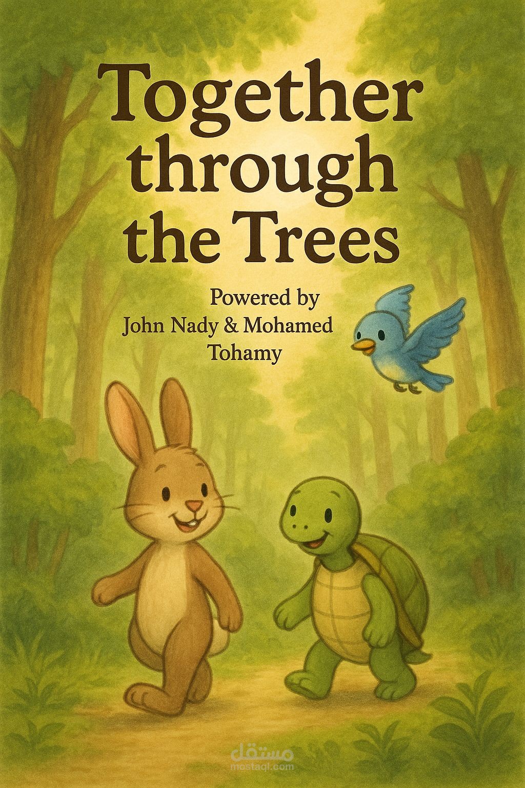كتابة وترجمة قصة رورو وأصدقاء المغامرة الطيبة (للأطفال) — Together through the Trees