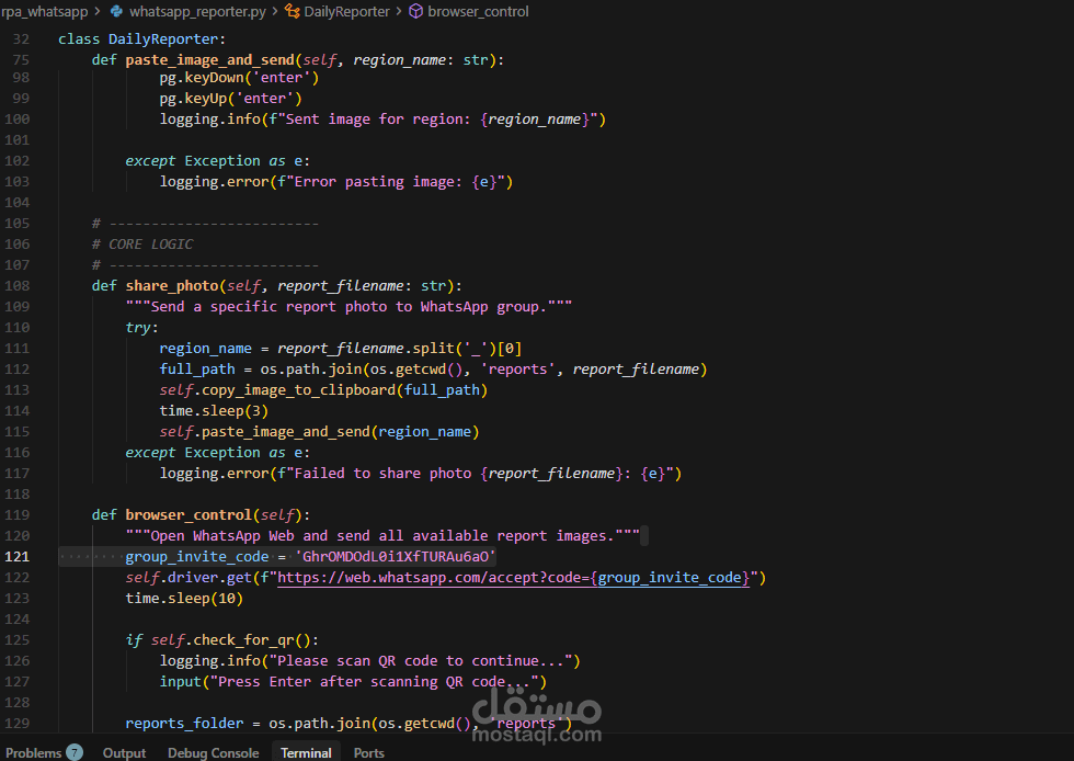 Whatsapp Automation
