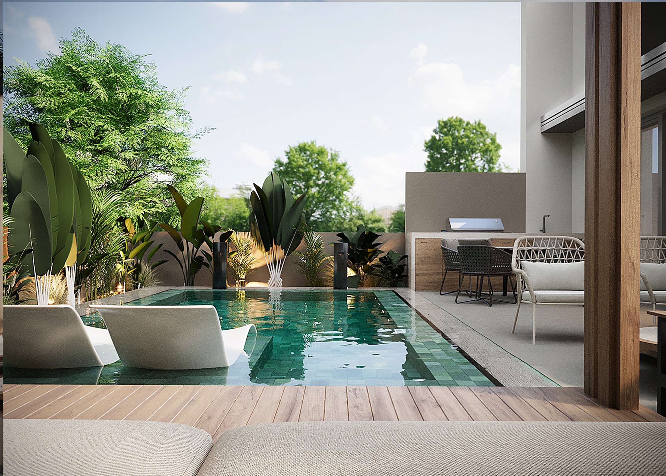 Villa Interior & Exterior Design | تصميم فيلا متكاملة