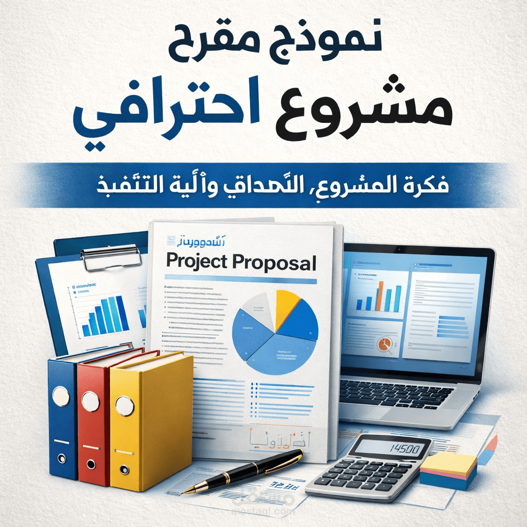 نموذج مقترح مشروع احترافي