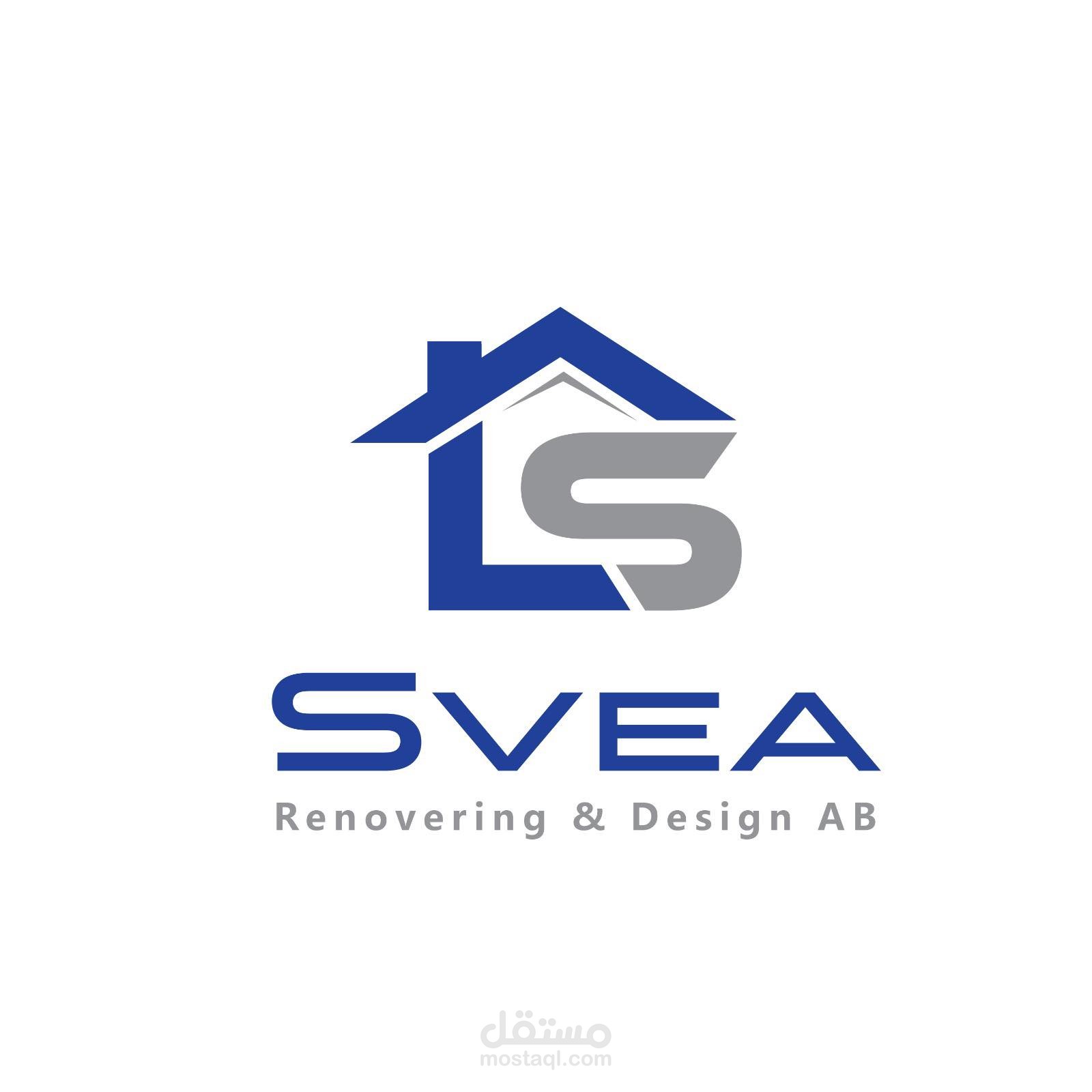 تصميم هوية بصرية ومحتوى سوشيال ميديا لشركة svea renovating & design ab