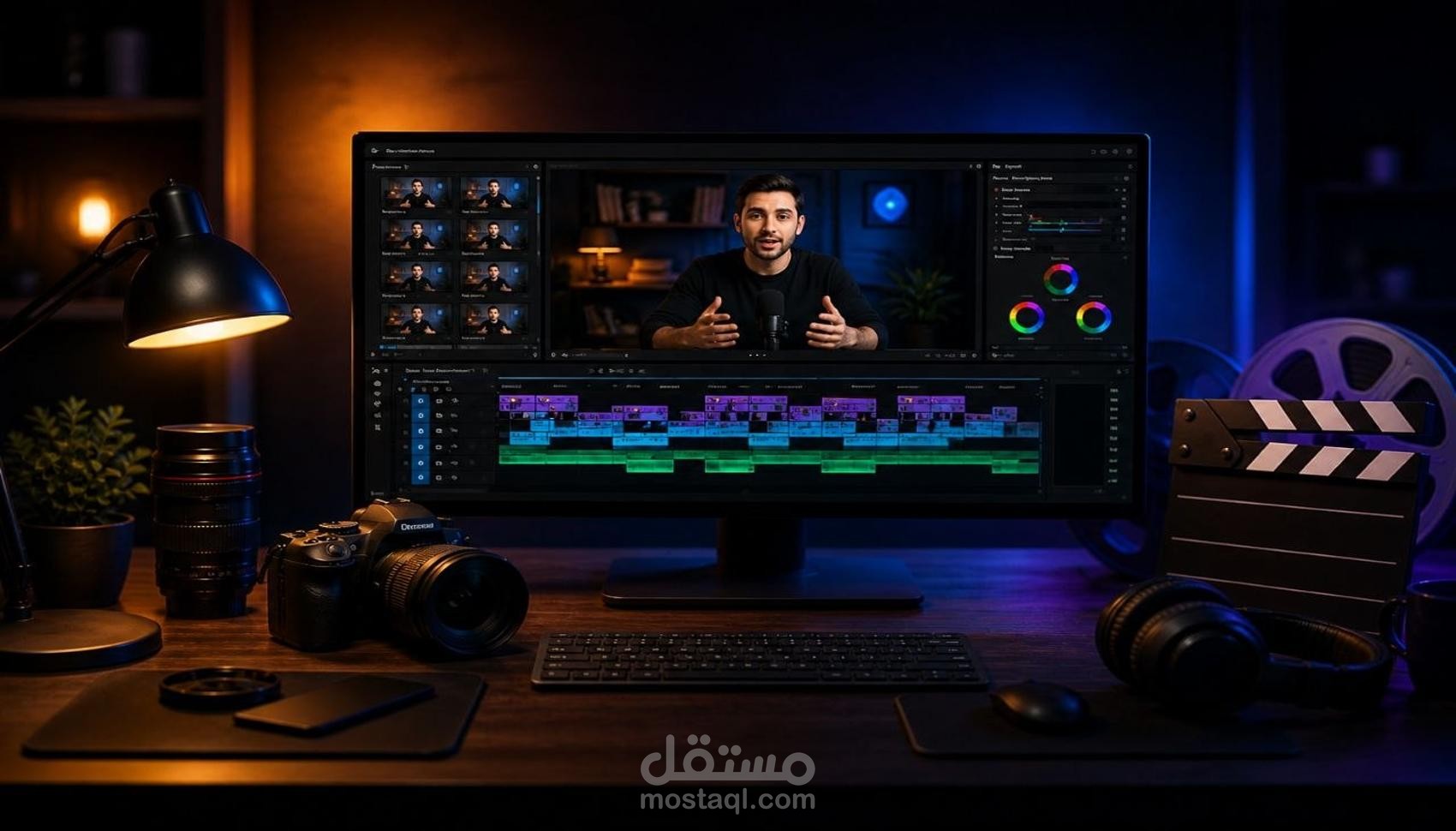مونتير فيديوهات احترافي | مونتاج إبداعي للسوشيال ميديا واليوتيوب والإعلانات