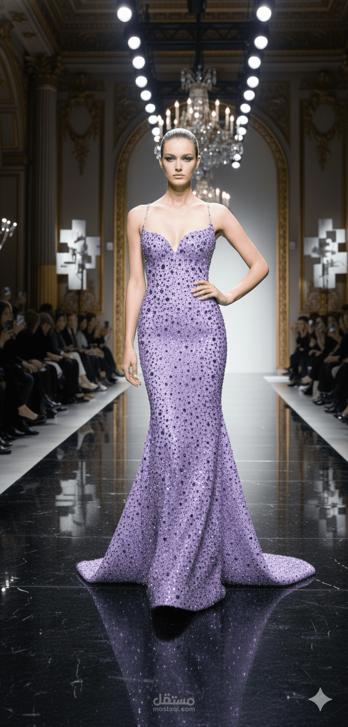 لافندر الكريستال.. أناقة عصريةجريئة