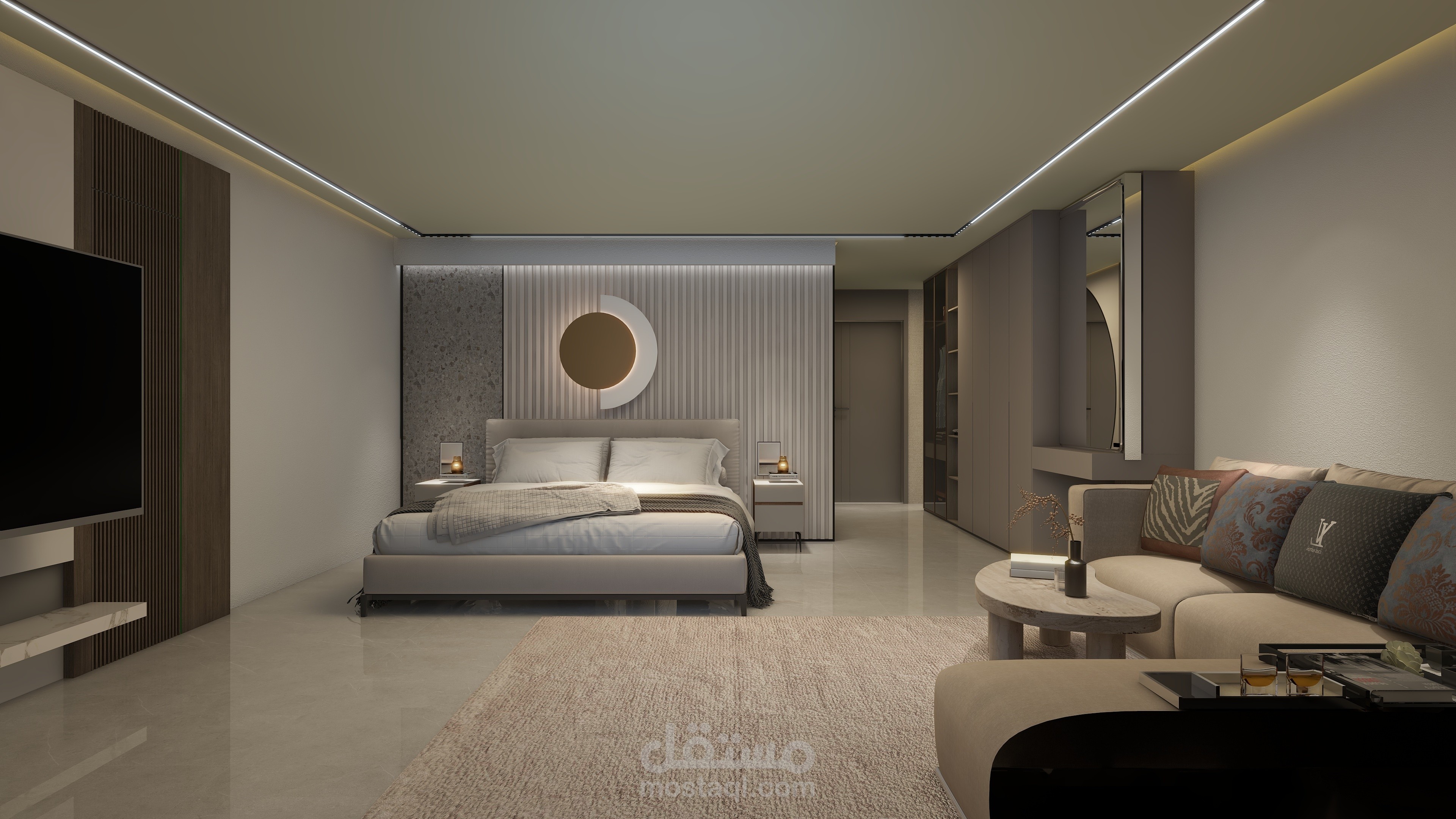 تصميم غرفة نوم حديثة