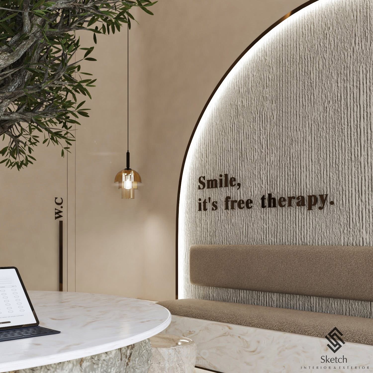 Sketsh interior-exterior