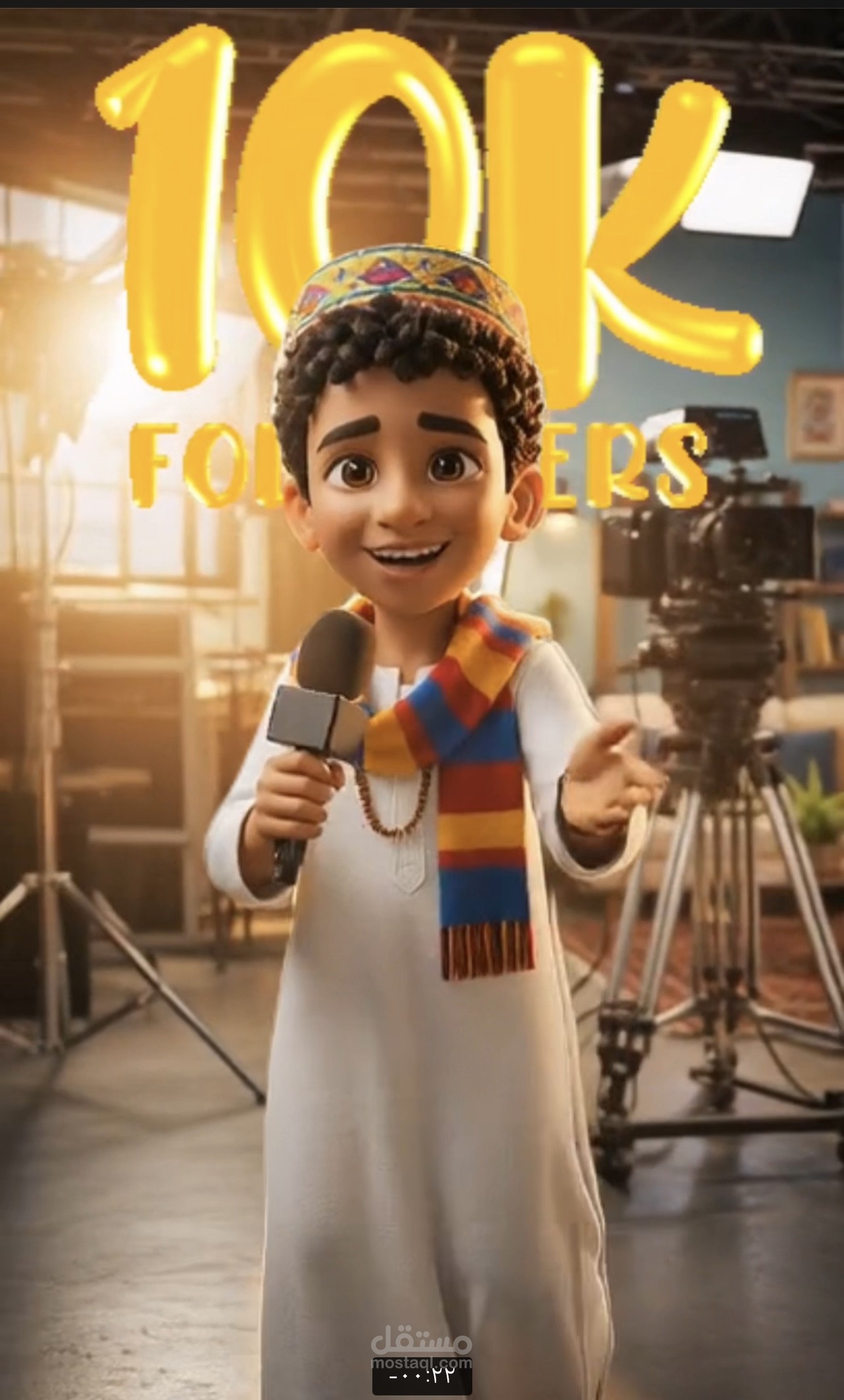 فيديو دعائي بالذكاء الصناعي (AI)