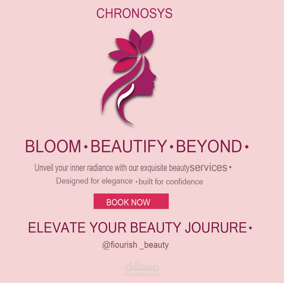 تصميم سوشيال ميديا لمركز CHRONOSYS