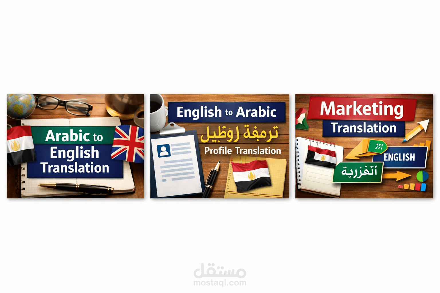 العنوان بالعربي: ترجمة نصوص تعريفية من الإنجليزية إلى العربية بأسلوب احترافي ودقيق العنوان بالإنجليزي: Professional and Accurate Translation of Profile Texts from English to Arabic