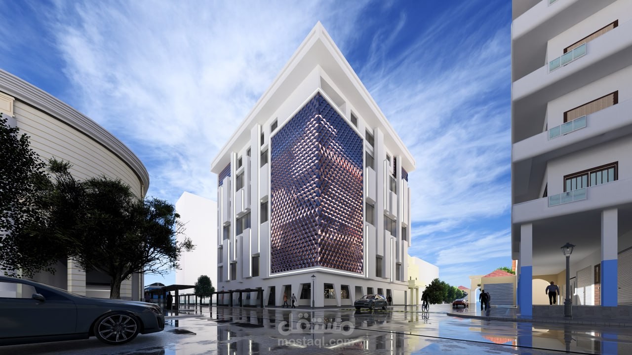 مكتبة في وسط مدينة سطيف في الجزائر