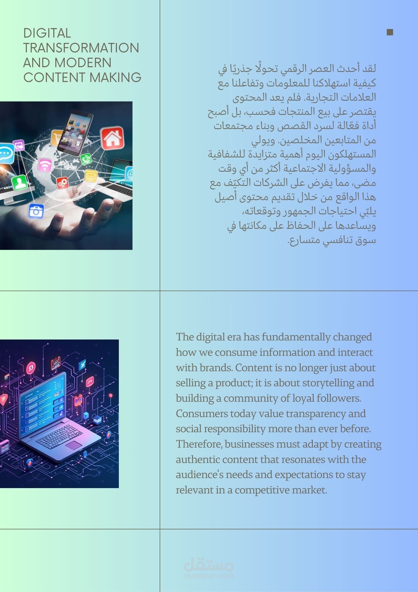 التحول الرقمي في العالم