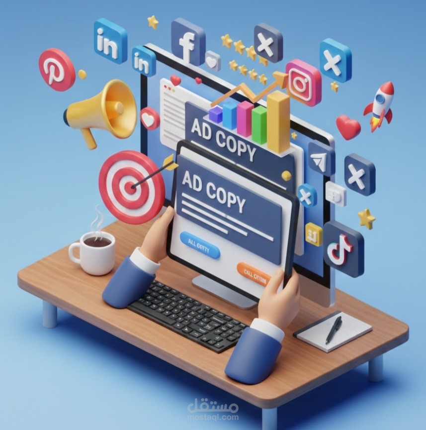 خدمة كتابة منشورات قصيرة تسويقية جذابة لمنصات التواصل الاجتماعي
