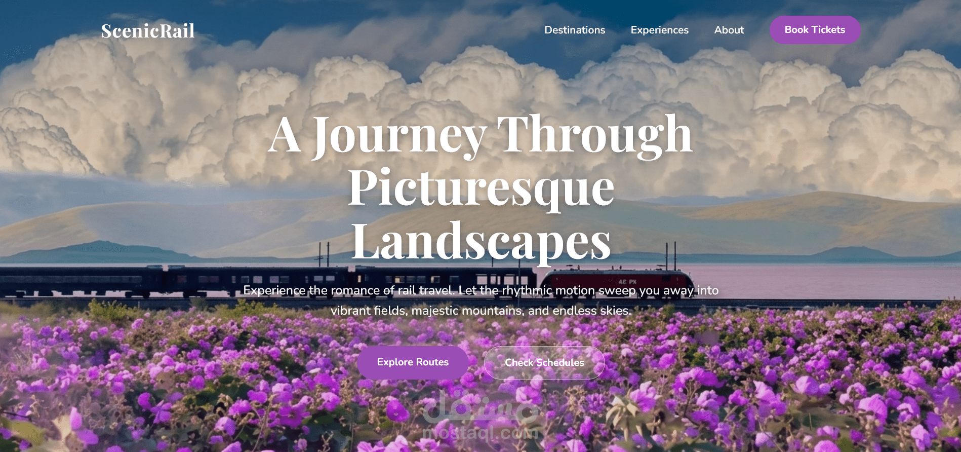 تصميم صفحة هبوط landing page