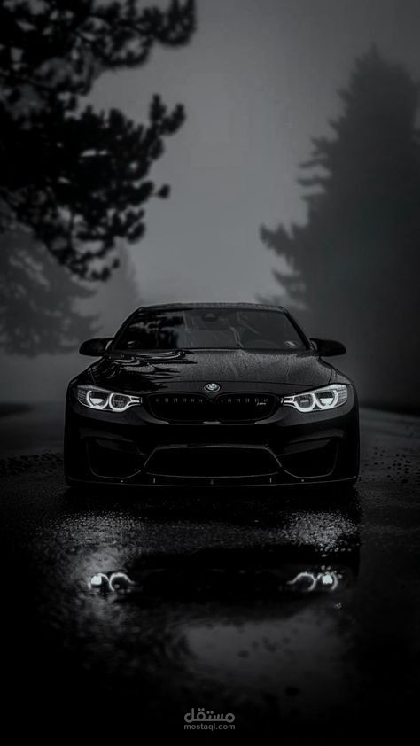 تصميم منشور تسويقي إبداعي لسيارة BMW.