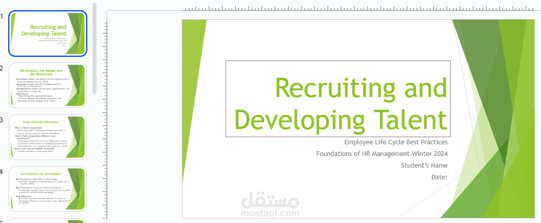 Strategic Management PowerPoint Slides