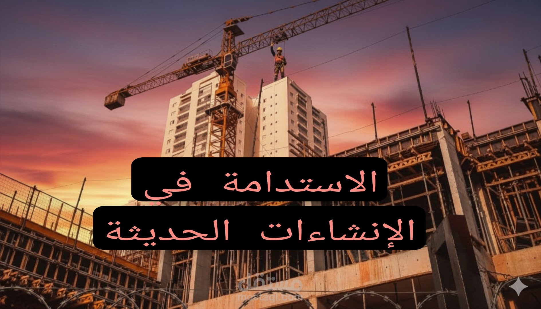 إعداد تقرير بحثي وفني حول استراتيجيات الاستدامة في البناء الحديث.