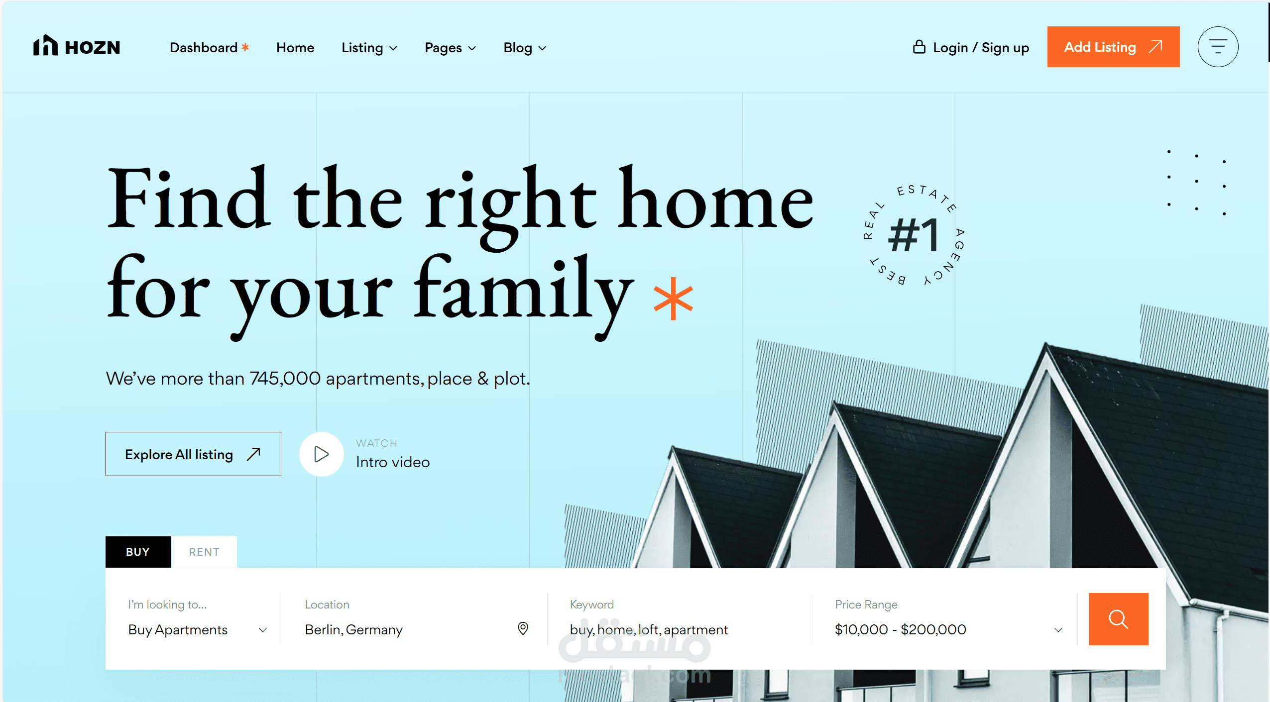 Hozn RealEstate Fullstack
