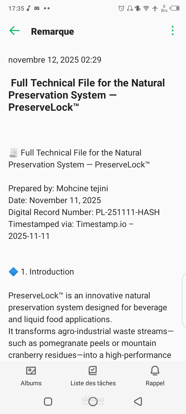 ابتكار مادة حافظة طبيعية للأغذية – حماية مبتكرة وطويلة الأمد