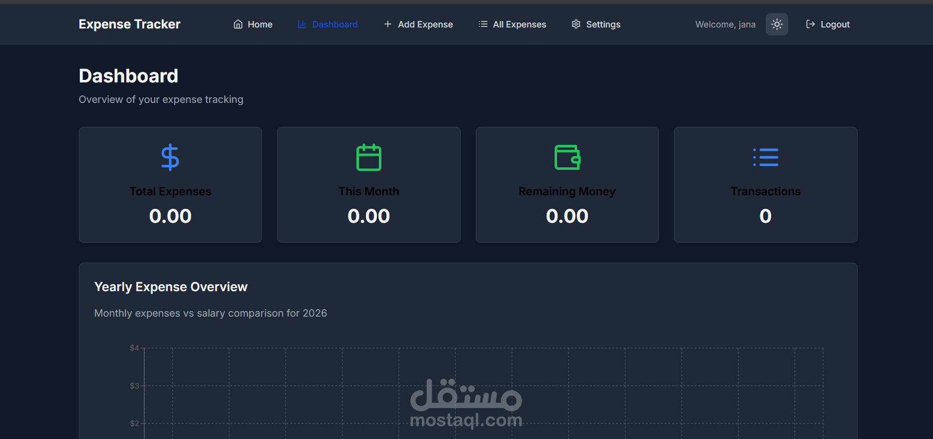 Expense Tracker Web Application
