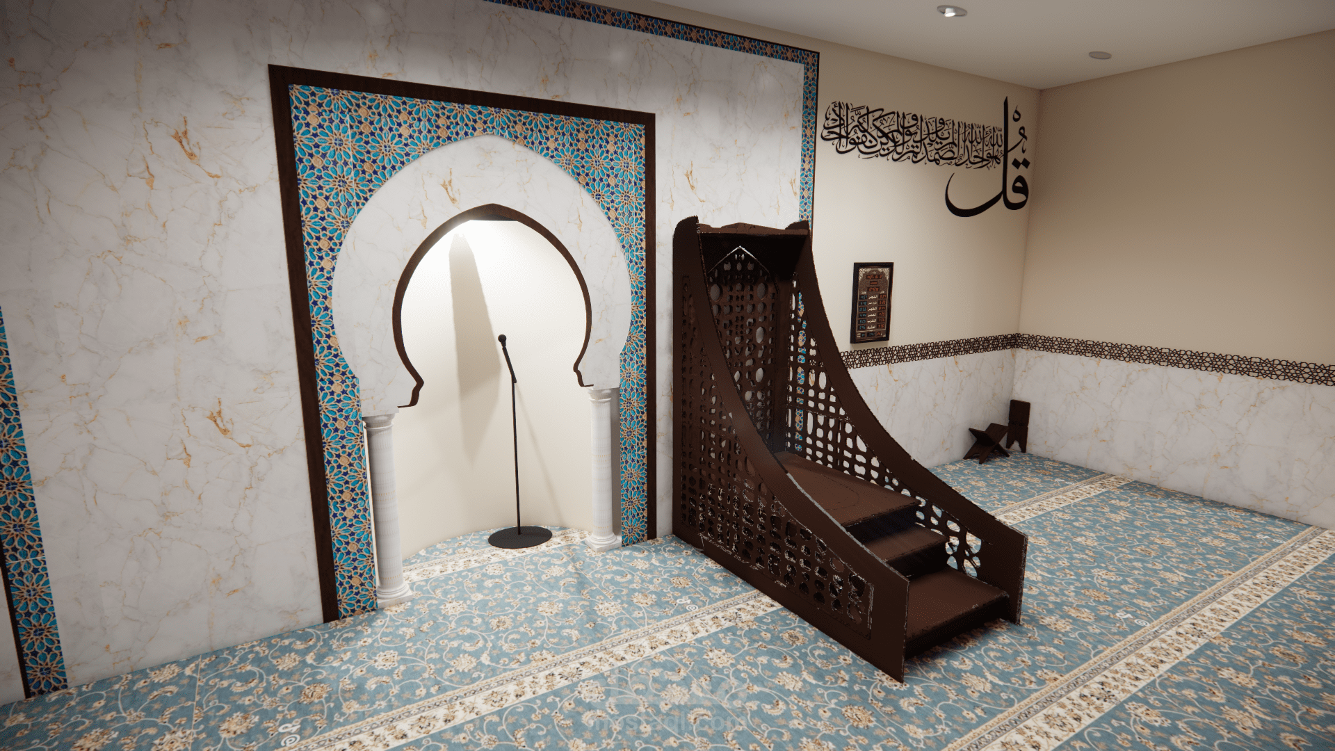 اعادة تهيئة مسجد
