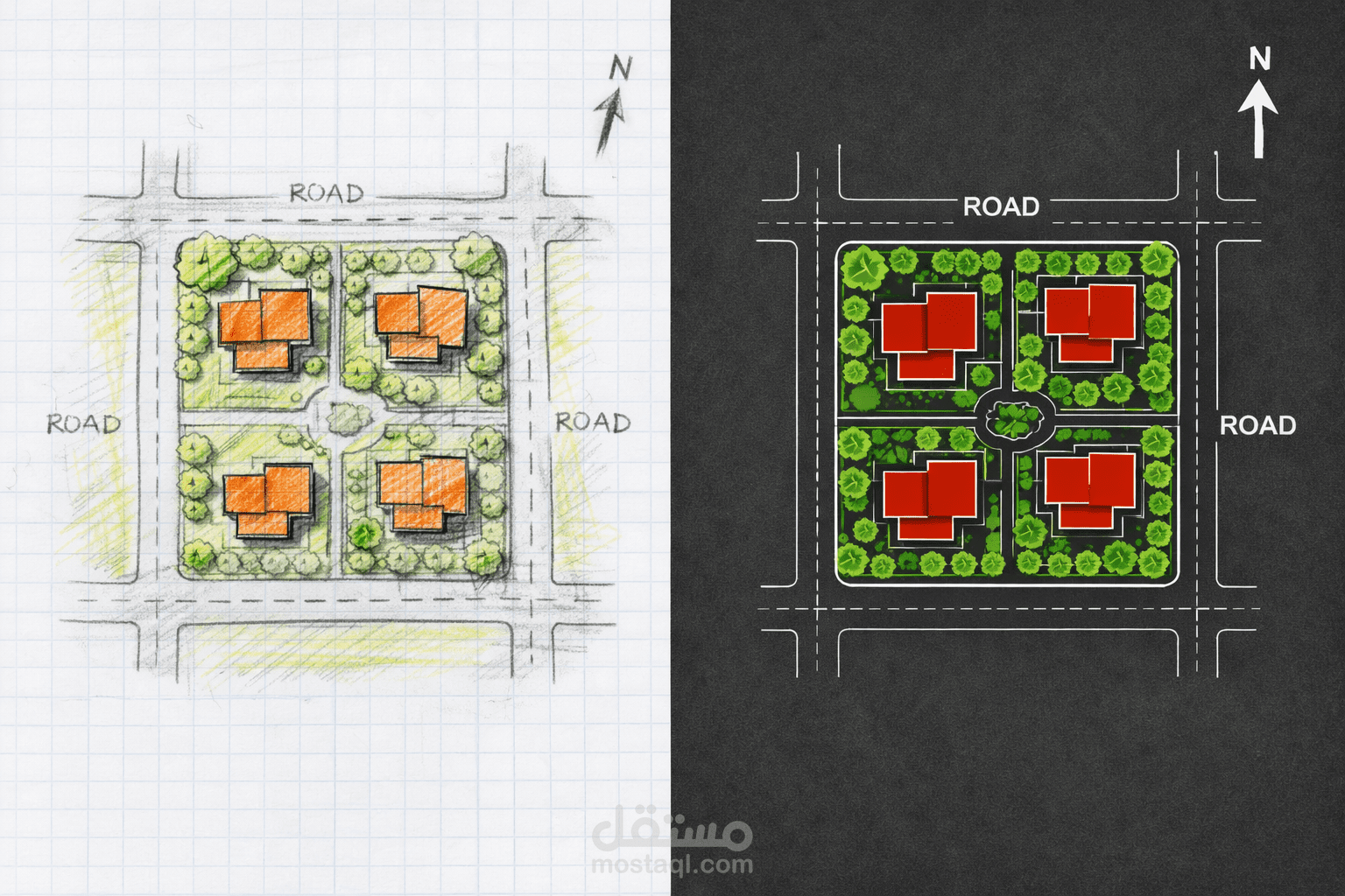 تحويل من رسم يدوي إلى صور رقمية