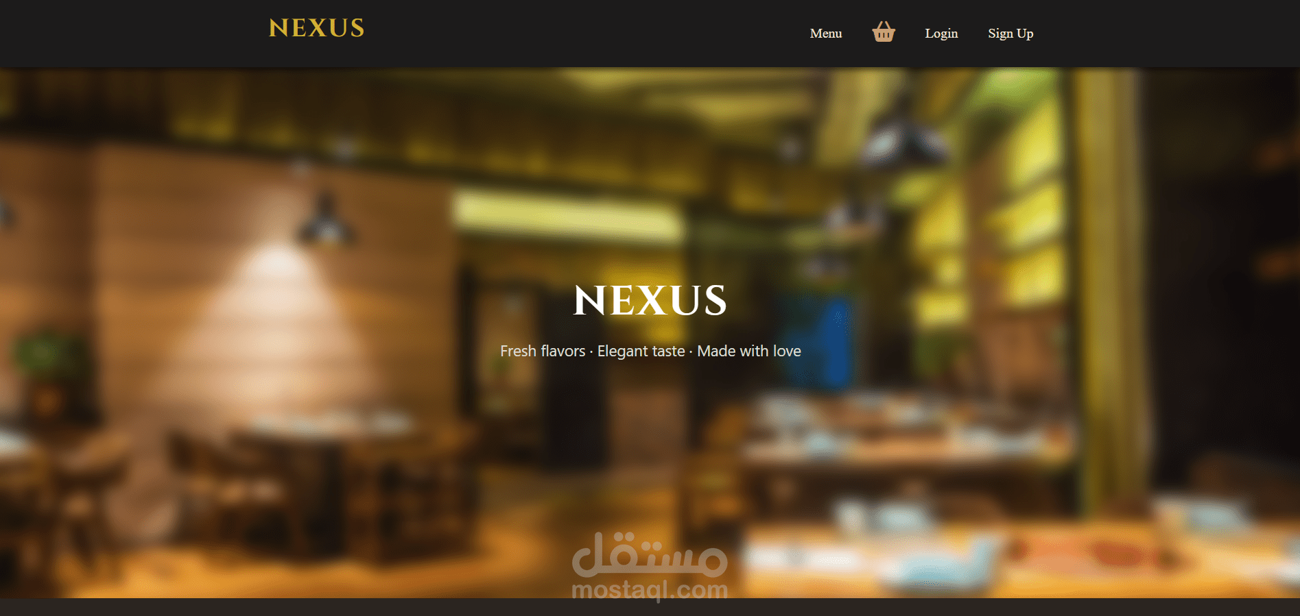 NEXUS (Online Food Ordering)