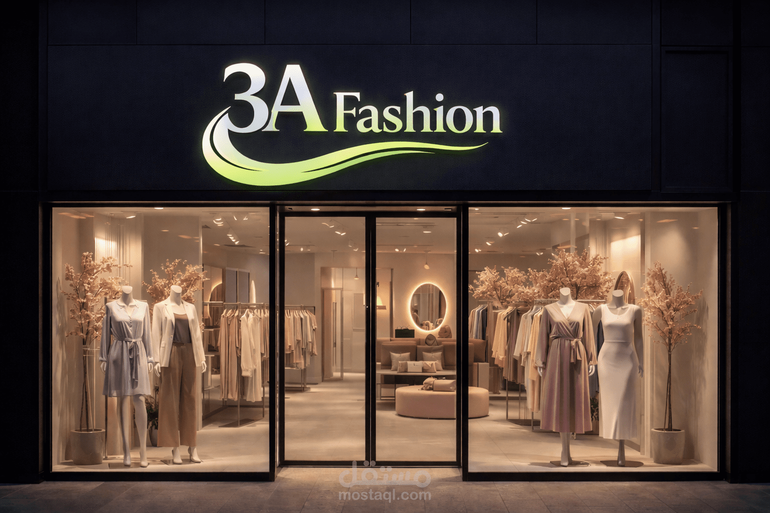 لوجو ملابس براند