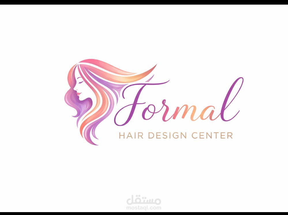 شعار لمركز تصفيف الشعر