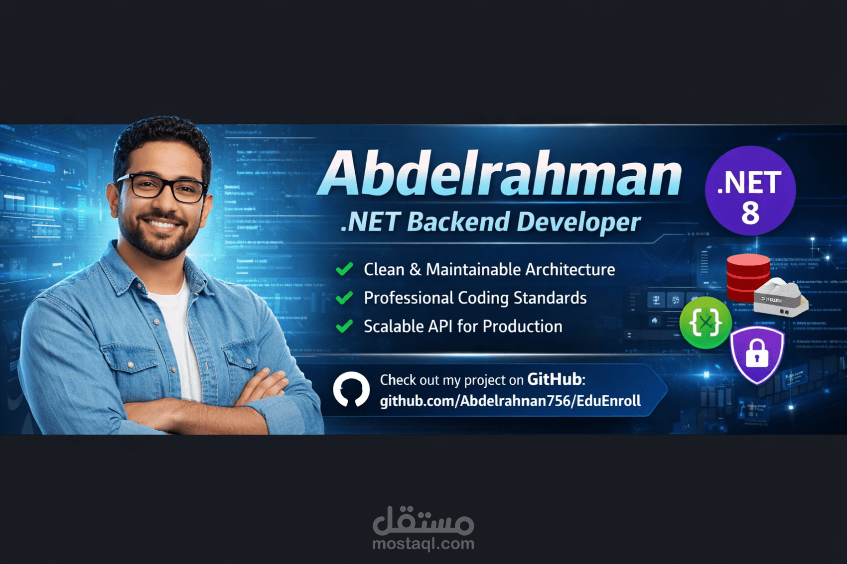 بناء RESTful API احترافي باستخدام .NET 8 و Clean Architectur