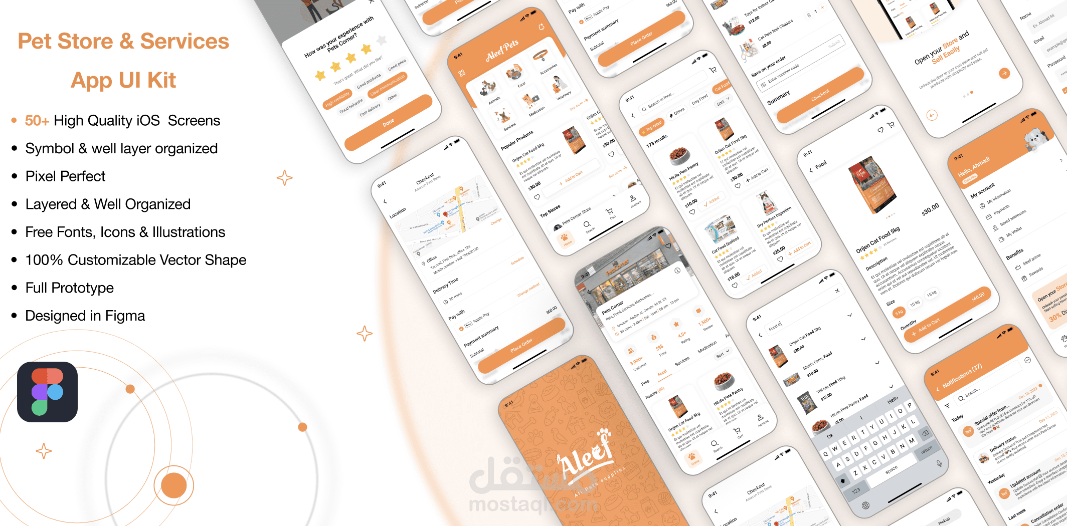 Aleef - Pet Store App UI Design