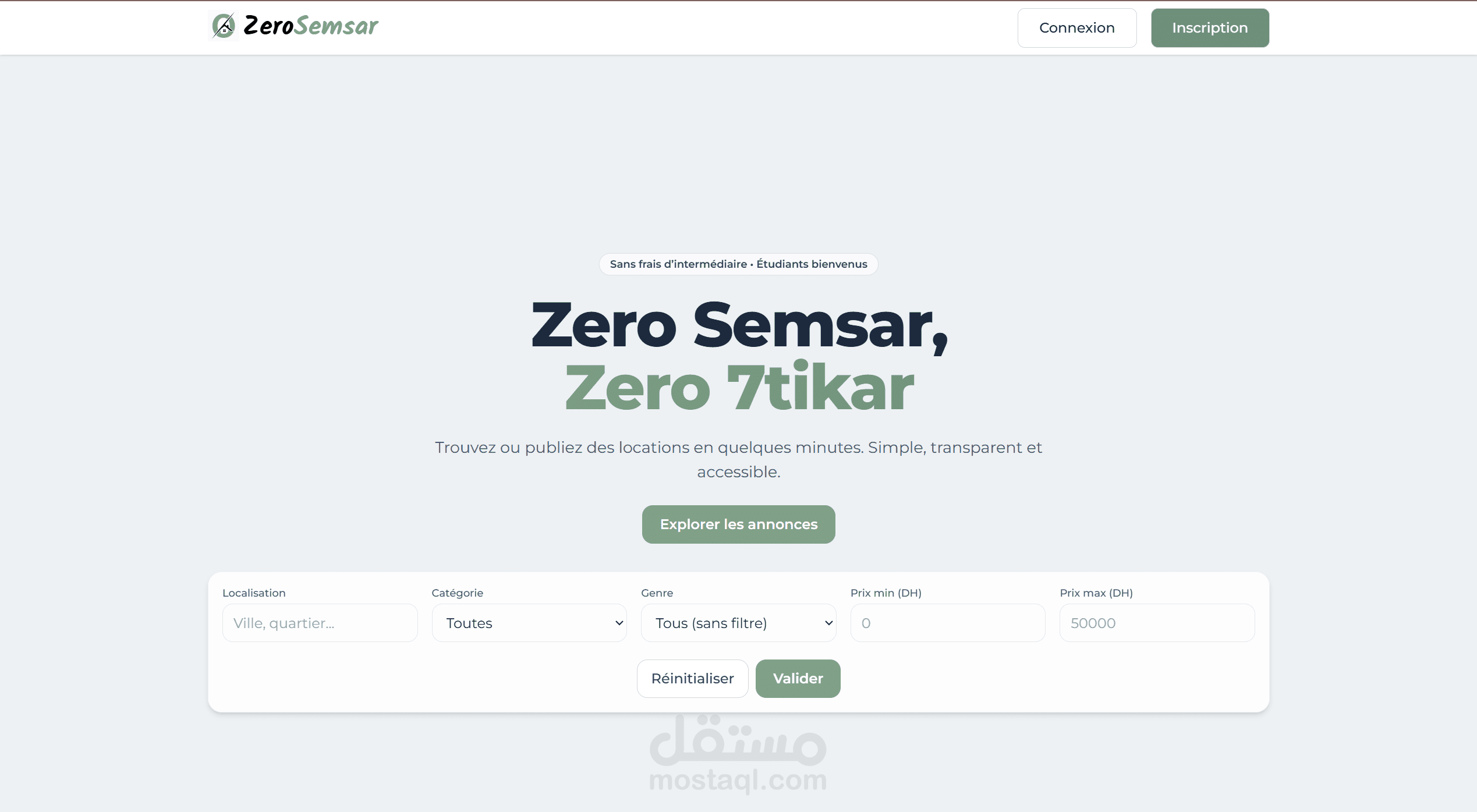 Zero Semsar - ابحث عن منزلك بدون وسطاء