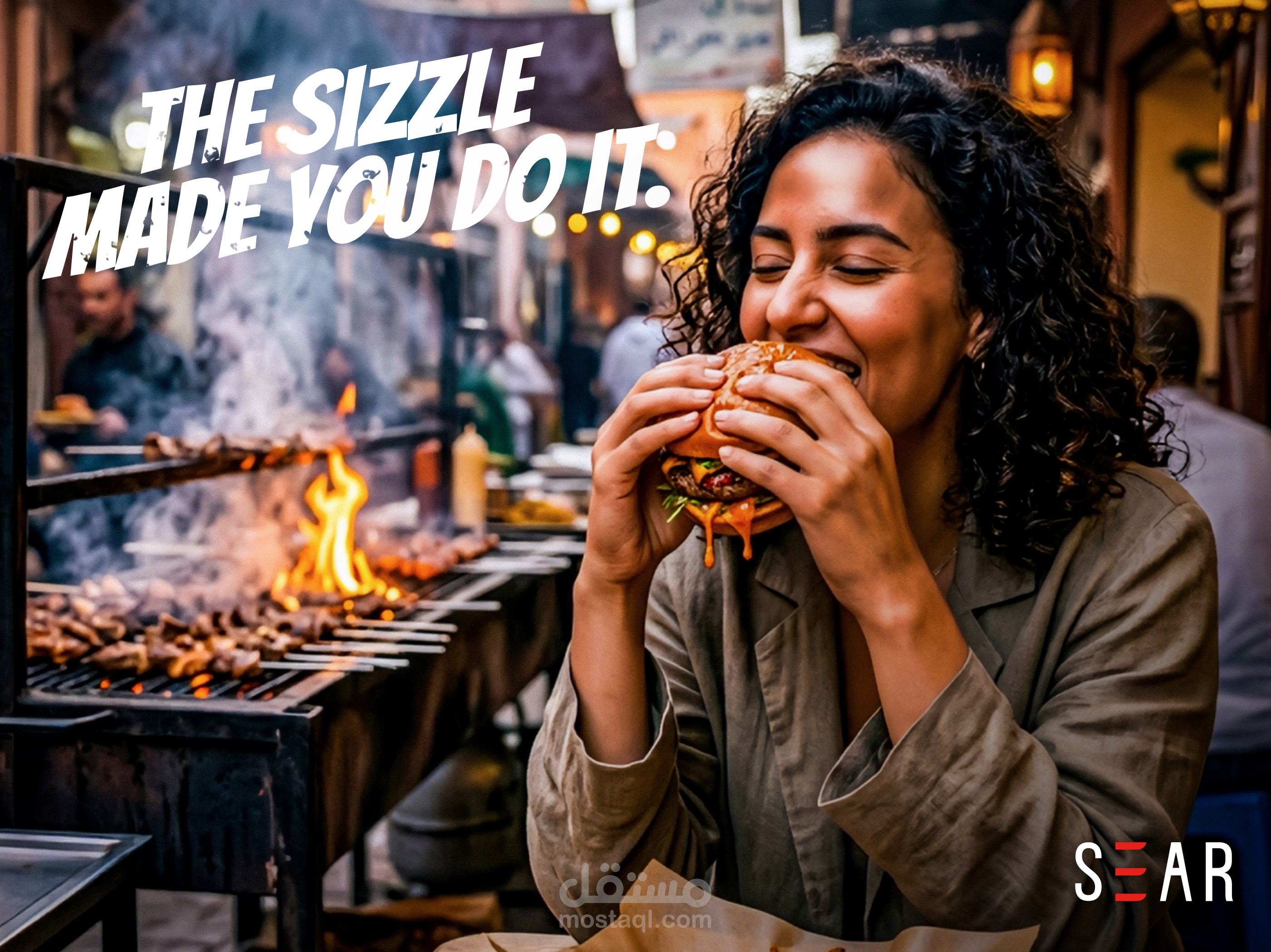 SEAR BURGER: Hear the Sizzle