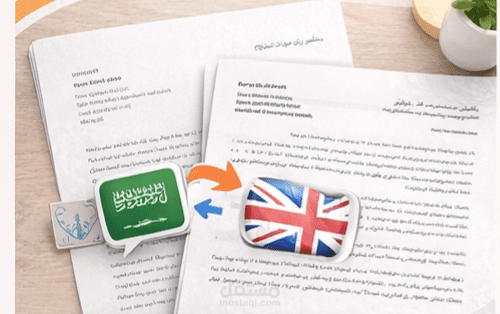 ترجمة احترافية لنص إداري من العربية إلى الإنجليزية