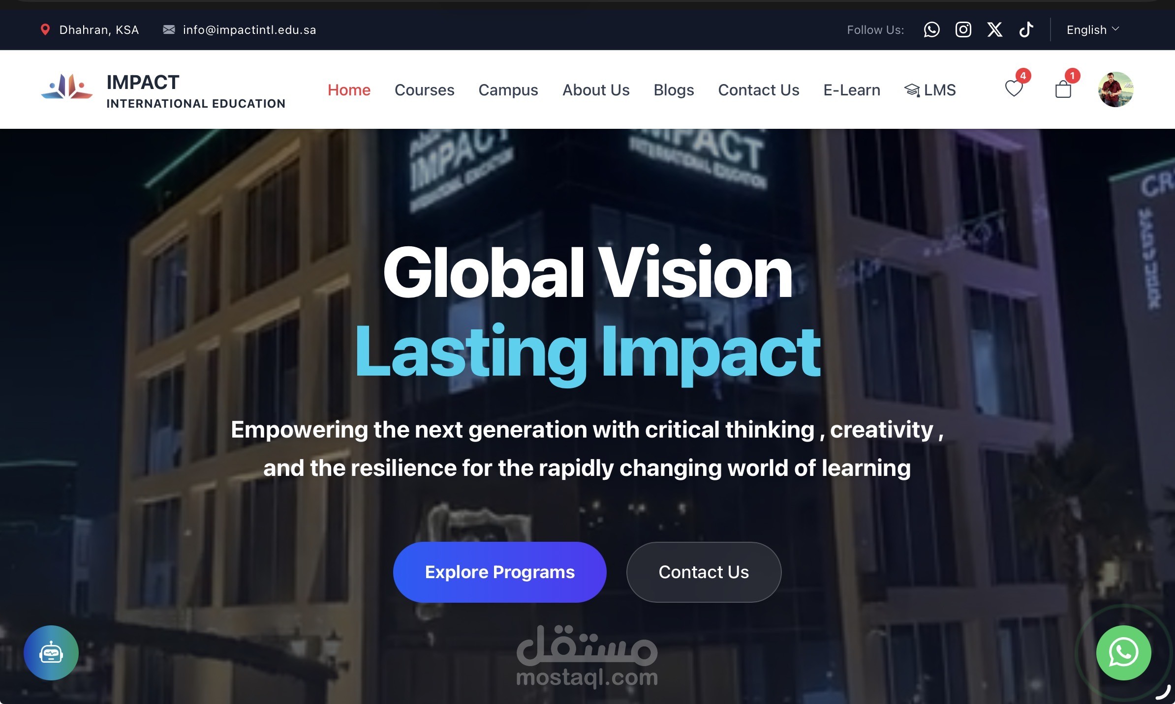 Impact international education