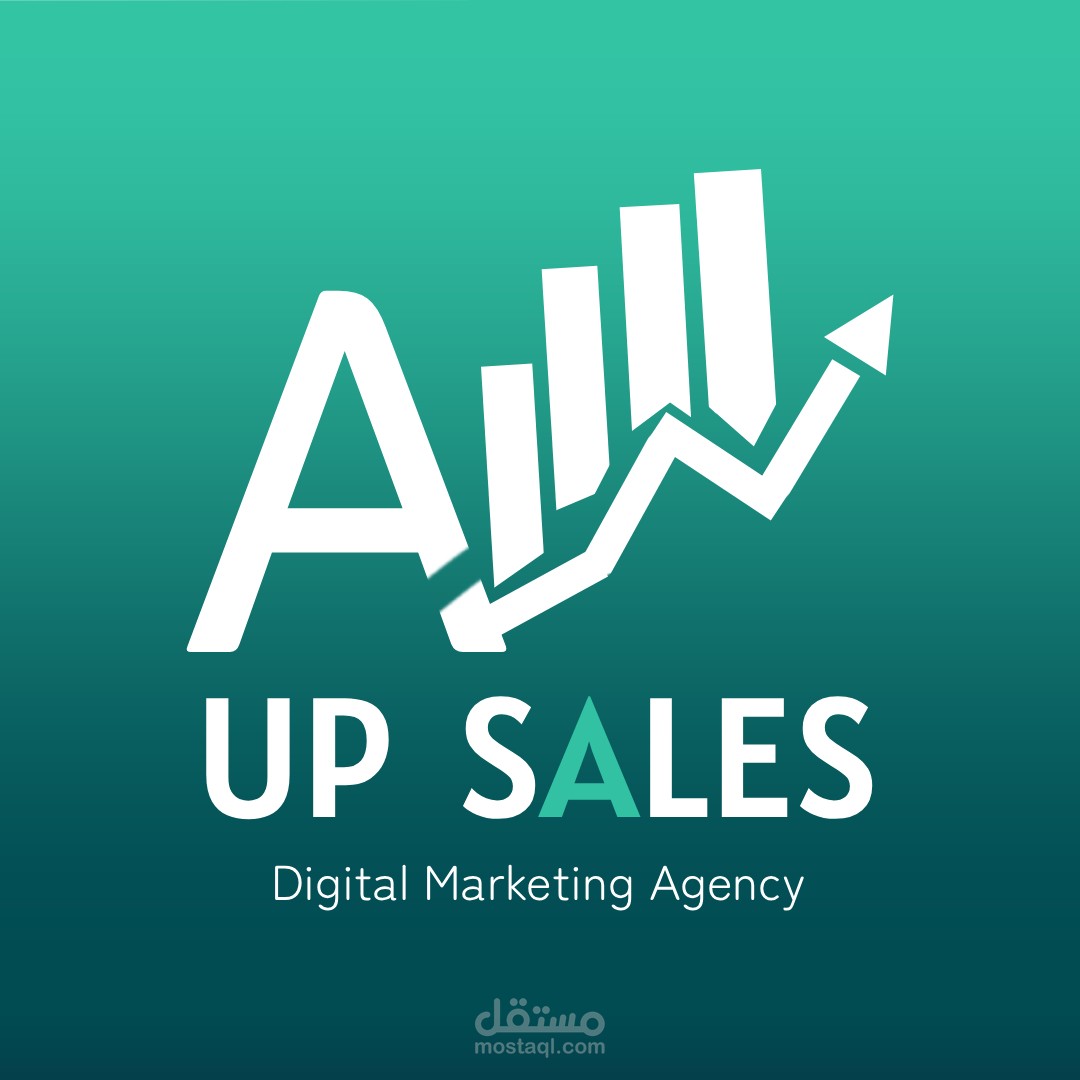 تصميم هوية بصرية وتصاميم سوشيال ميديا | وكالة Up Sales للتسويق